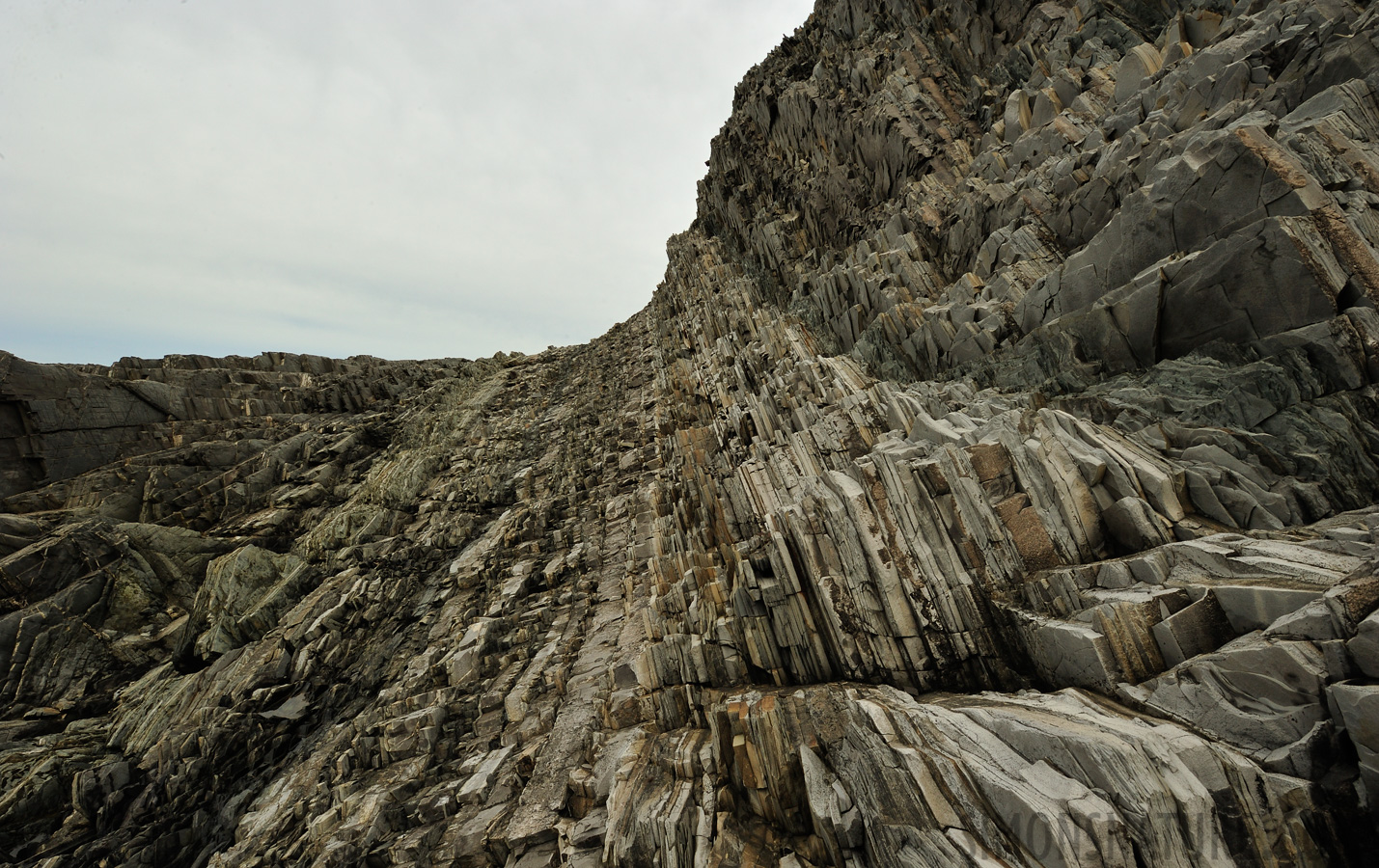 The division between the Cambrian and the Ordovician systems [14 mm, 1/60 sec at f / 22, ISO 400]